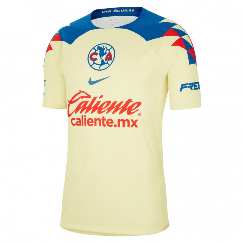 Kvinder Oscar Jimenez #27 Gul Hjemmebane Spillertrøjer 2023/24 Trøje T-Shirt