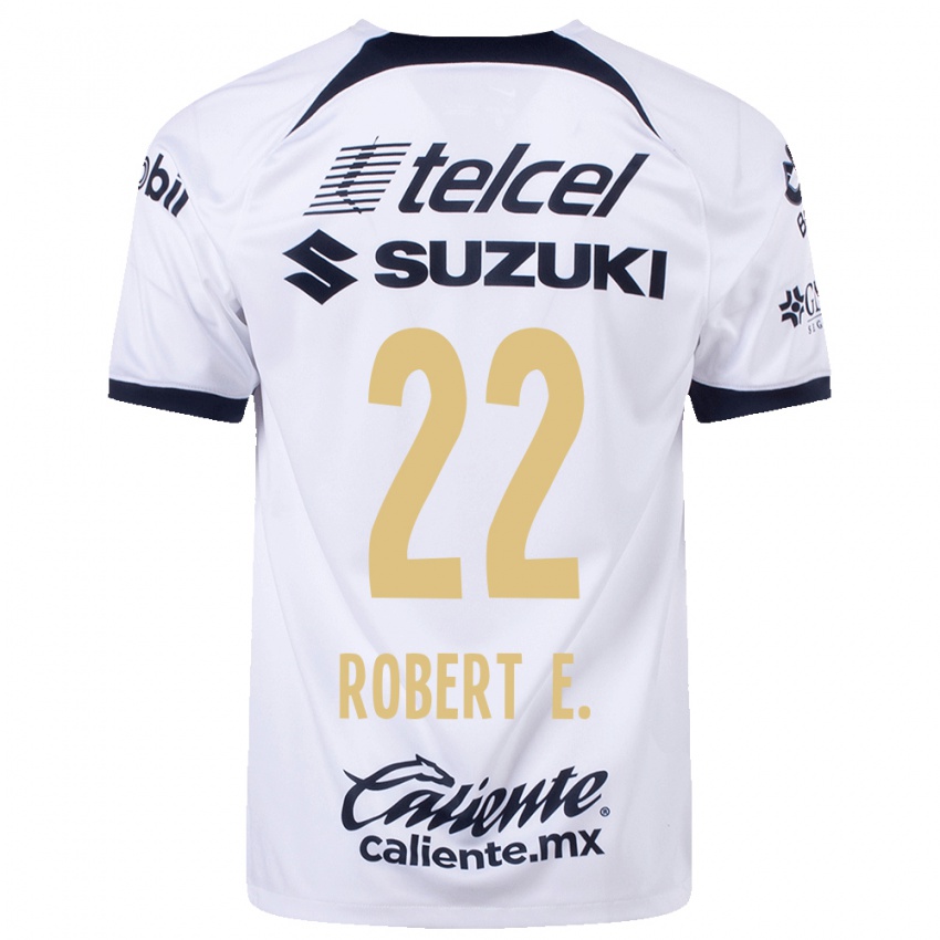 Kvinder Robert Ergas #22 Hvid Hjemmebane Spillertrøjer 2023/24 Trøje T-Shirt