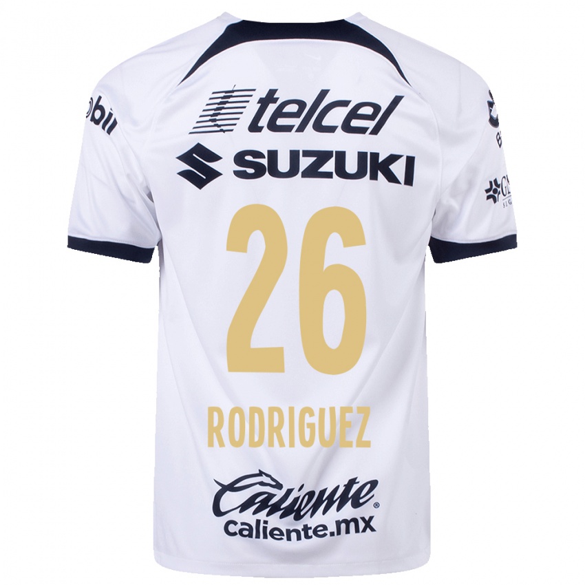 Kvinder Lucia Rodriguez #26 Hvid Hjemmebane Spillertrøjer 2023/24 Trøje T-Shirt