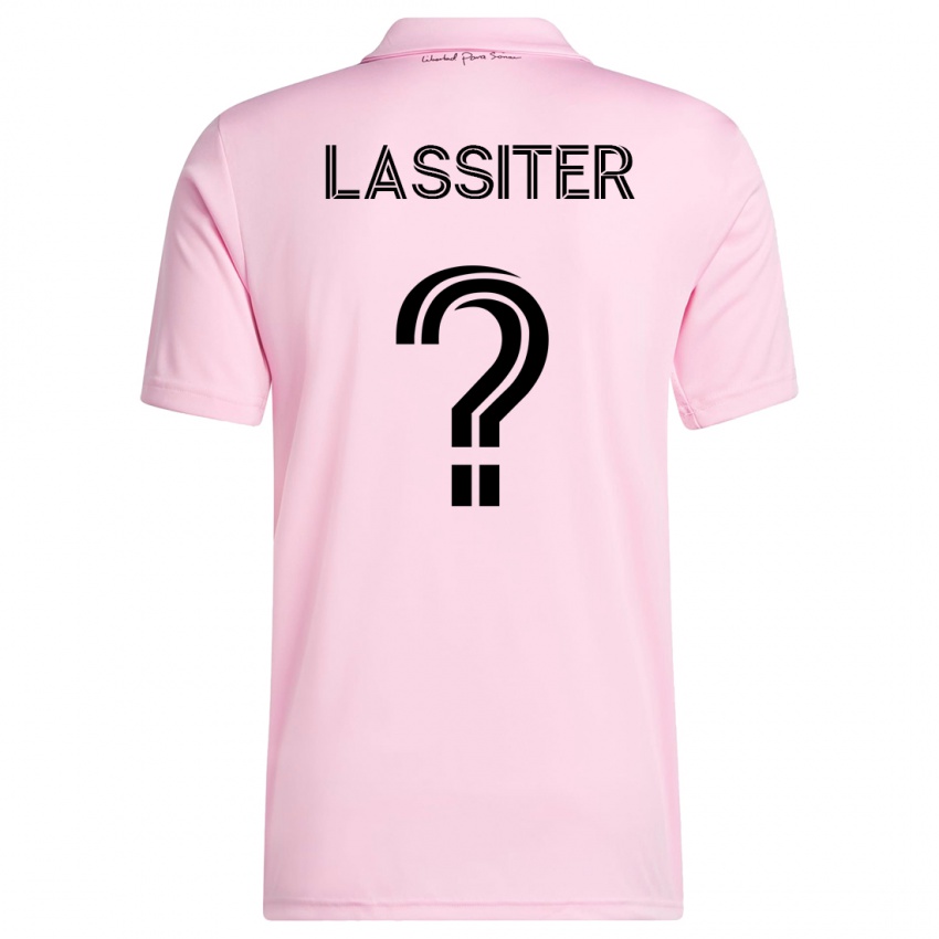 Kvinder Ariel Lassiter #0 Lyserød Hjemmebane Spillertrøjer 2023/24 Trøje T-Shirt
