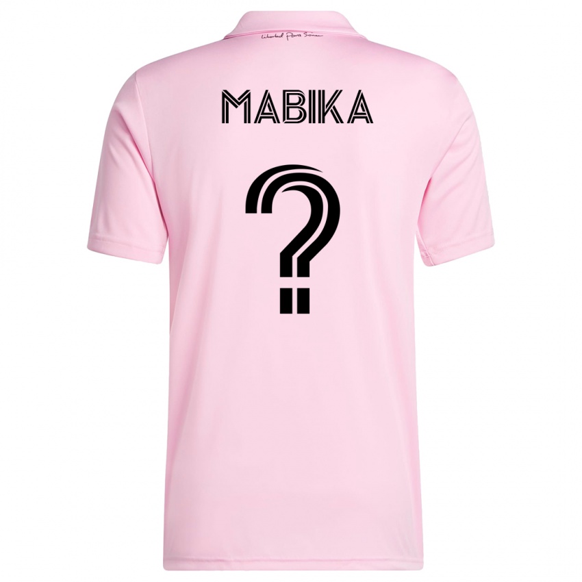 Kvinder Aimé Mabika #0 Lyserød Hjemmebane Spillertrøjer 2023/24 Trøje T-Shirt