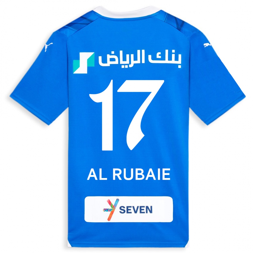 Kvinder Mohammed Al-Rubaie #17 Blå Hjemmebane Spillertrøjer 2023/24 Trøje T-Shirt