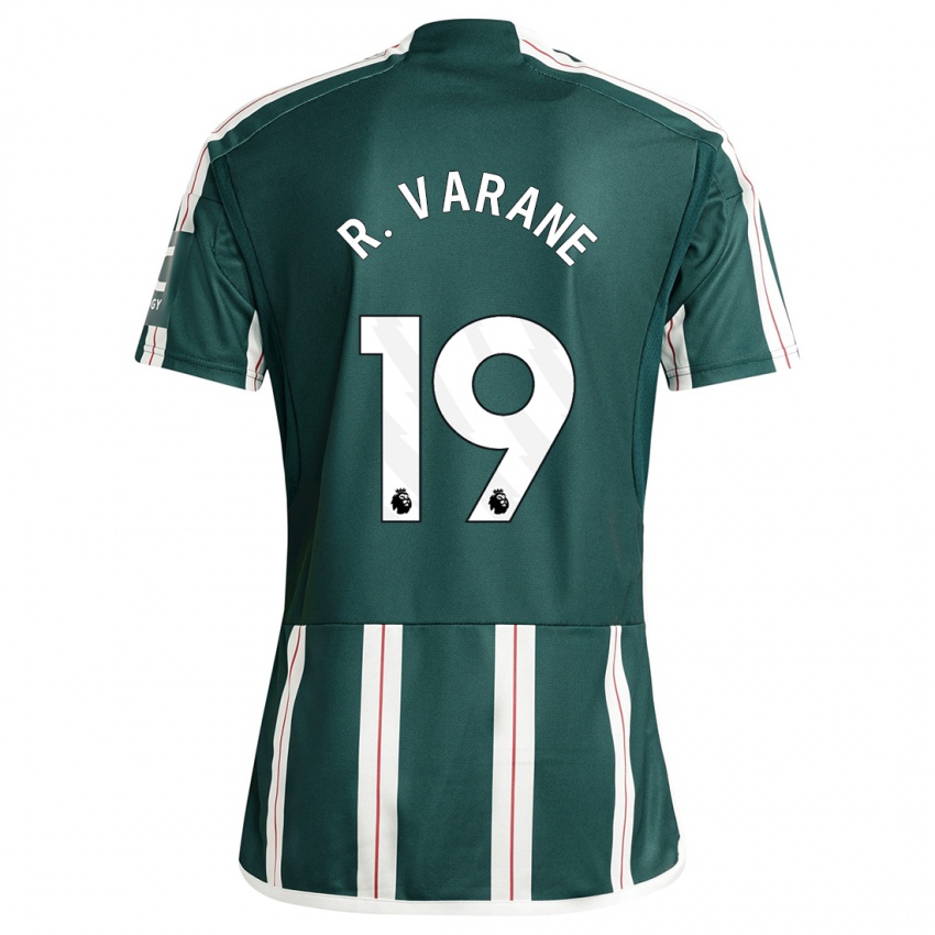 Kvinder Raphael Varane #19 Mørkegrøn Udebane Spillertrøjer 2023/24 Trøje T-Shirt