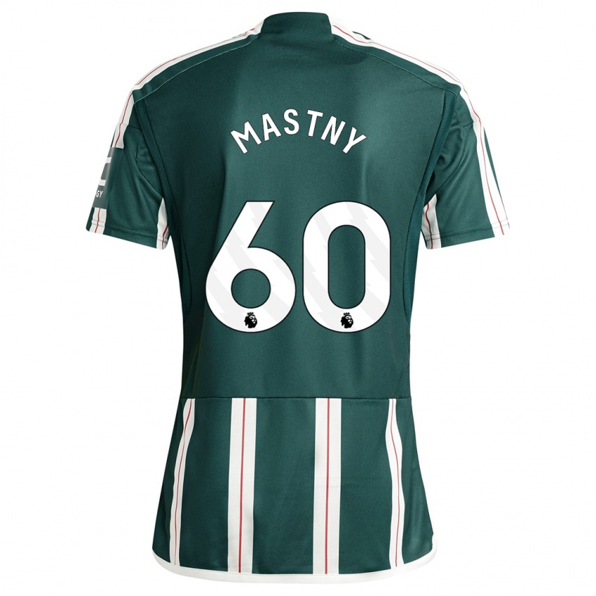 Kvinder Ondrej Mastny #60 Mørkegrøn Udebane Spillertrøjer 2023/24 Trøje T-Shirt