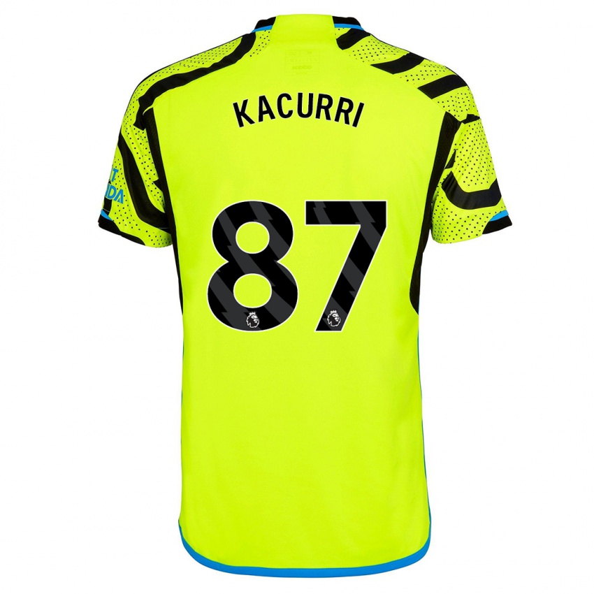 Kvinder Maldini Kacurri #87 Gul Udebane Spillertrøjer 2023/24 Trøje T-Shirt