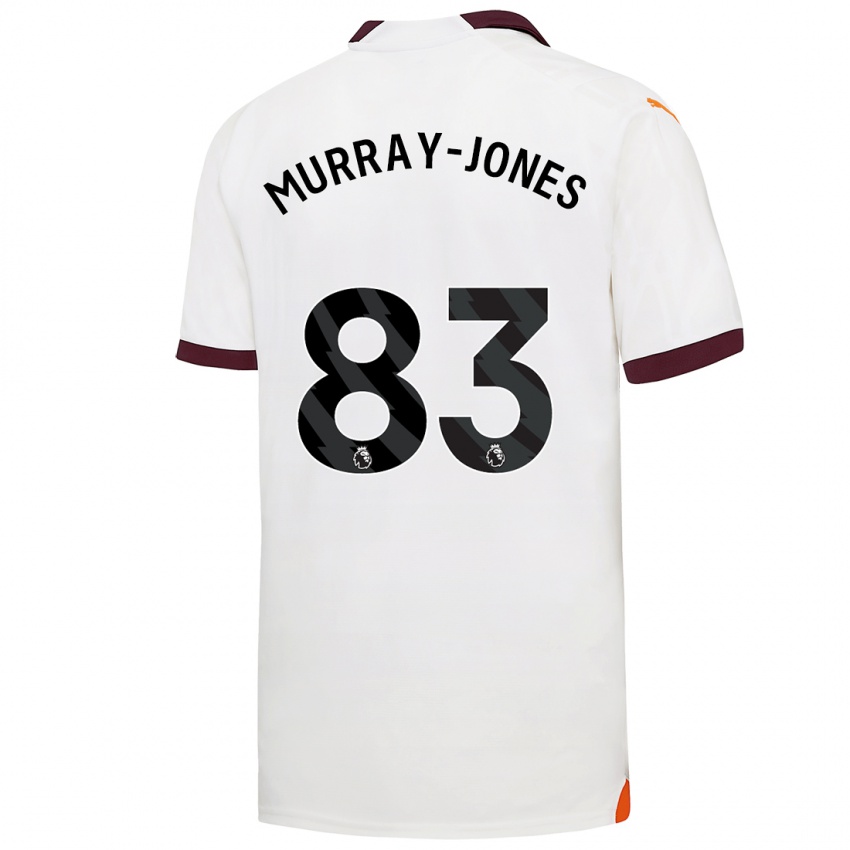 Kvinder George Murray-Jones #83 Hvid Udebane Spillertrøjer 2023/24 Trøje T-Shirt