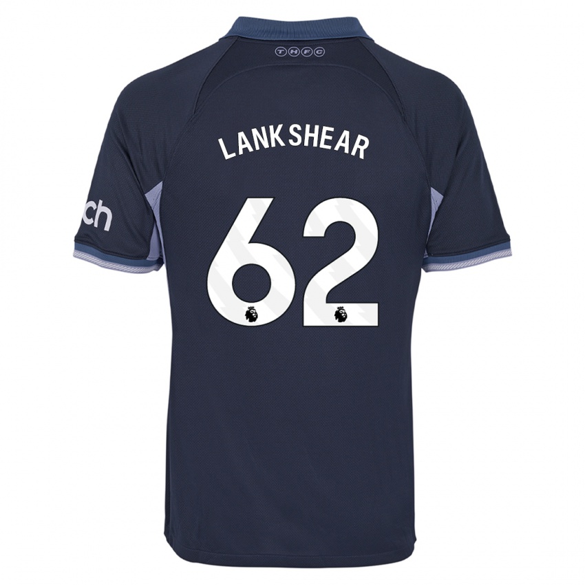 Kvinder Will Lankshear #62 Mørkeblå Udebane Spillertrøjer 2023/24 Trøje T-Shirt