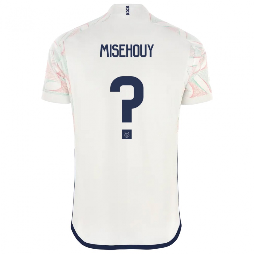Kvinder Gabriel Misehouy #0 Hvid Udebane Spillertrøjer 2023/24 Trøje T-Shirt
