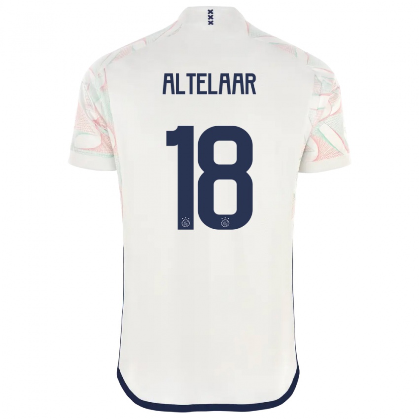 Kvinder Jamie Altelaar #18 Hvid Udebane Spillertrøjer 2023/24 Trøje T-Shirt