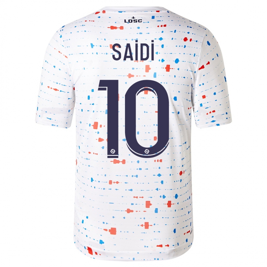 Kvinder Rachel Saidi #10 Hvid Udebane Spillertrøjer 2023/24 Trøje T-Shirt