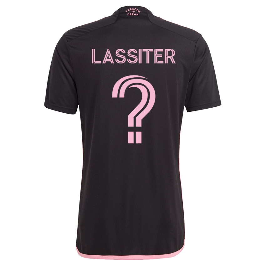 Kvinder Ariel Lassiter #0 Sort Udebane Spillertrøjer 2023/24 Trøje T-Shirt