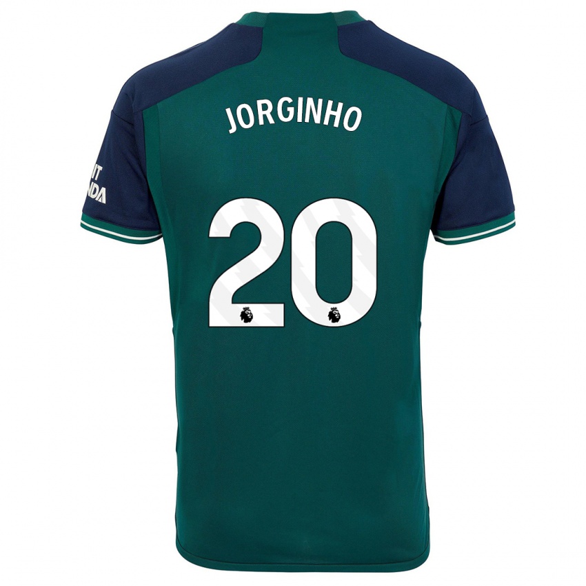 Kvinder Jorginho #20 Grøn Tredje Sæt Spillertrøjer 2023/24 Trøje T-Shirt