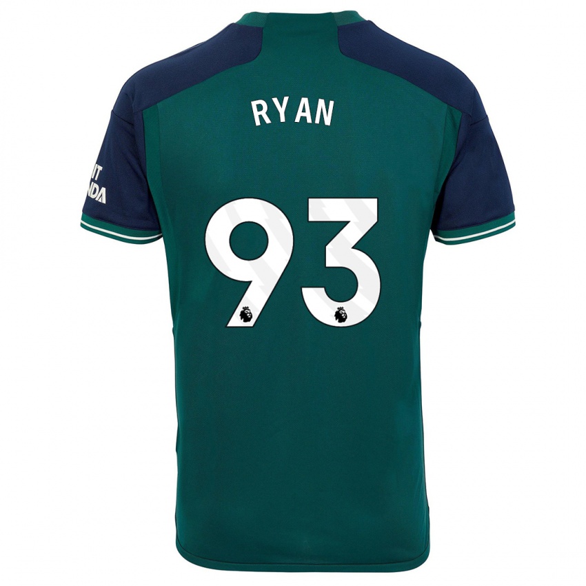 Kvinder Kamarni Ryan #93 Grøn Tredje Sæt Spillertrøjer 2023/24 Trøje T-Shirt