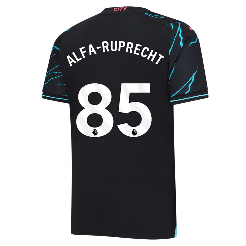 Kvinder Farid Alfa-Ruprecht #85 Mørkeblå Tredje Sæt Spillertrøjer 2023/24 Trøje T-Shirt