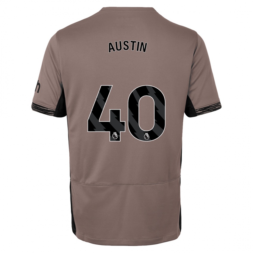Kvinder Brandon Austin #40 Mørk Beige Tredje Sæt Spillertrøjer 2023/24 Trøje T-Shirt