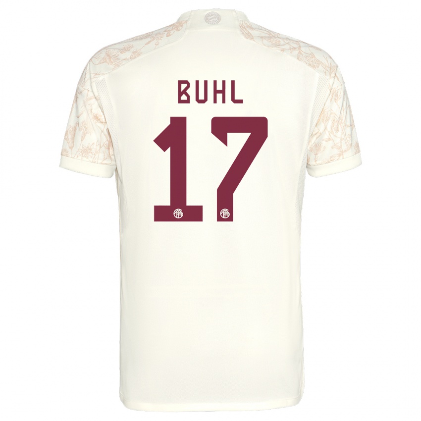 Kvinder Klara Buhl #17 Off White Tredje Sæt Spillertrøjer 2023/24 Trøje T-Shirt