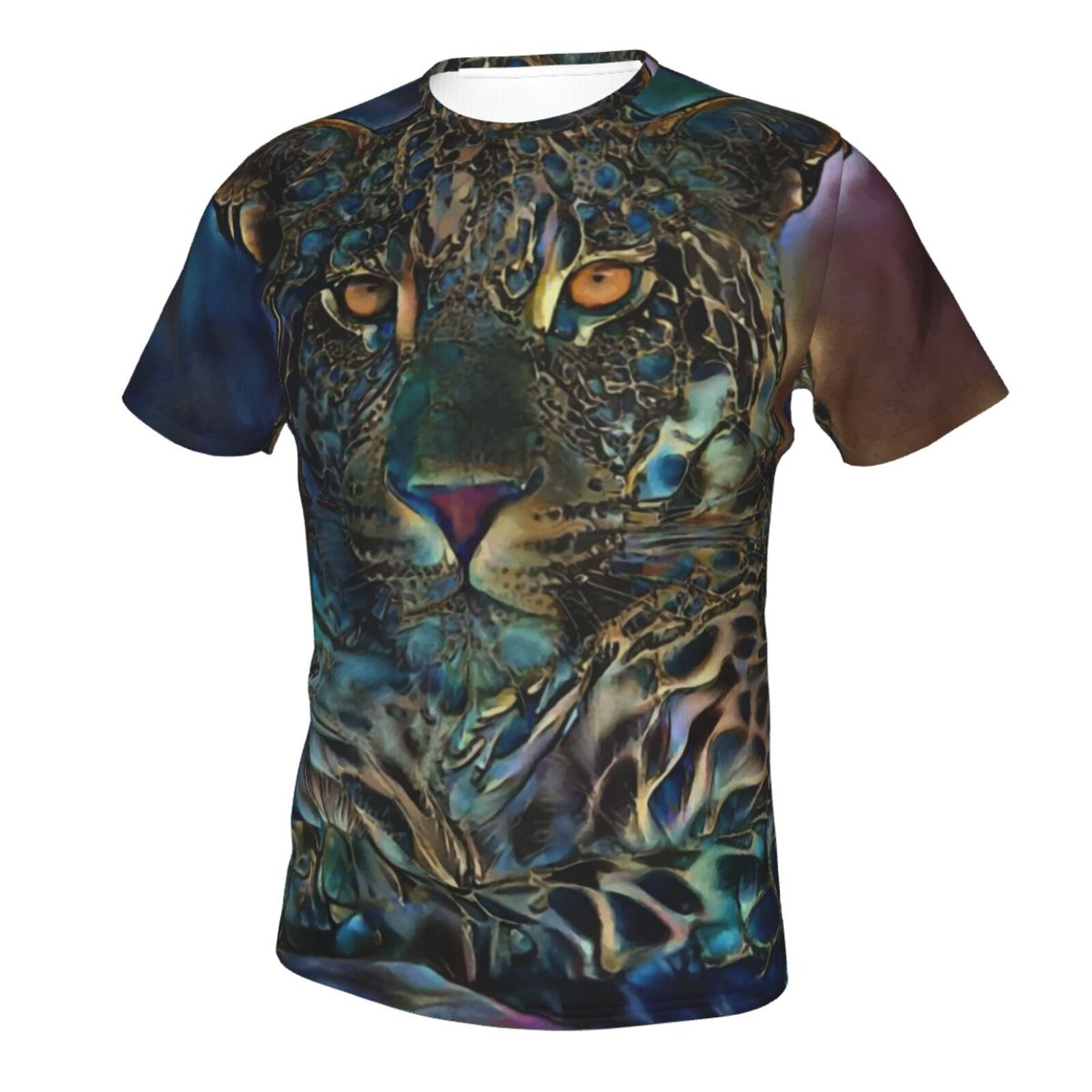 Laria Leopard Blandet Medieelementer Klassisk T-shirt