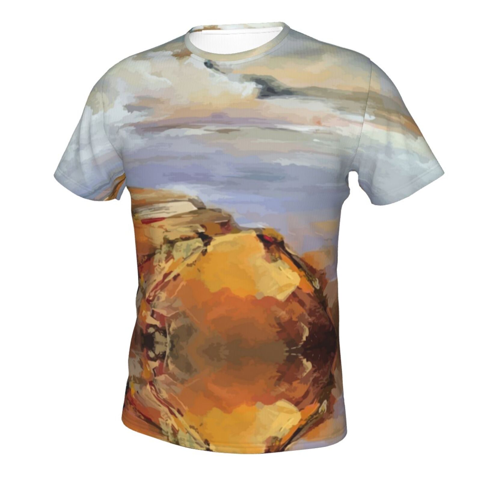 Yellow Rocks Malerelementer Klassisk T-shirt